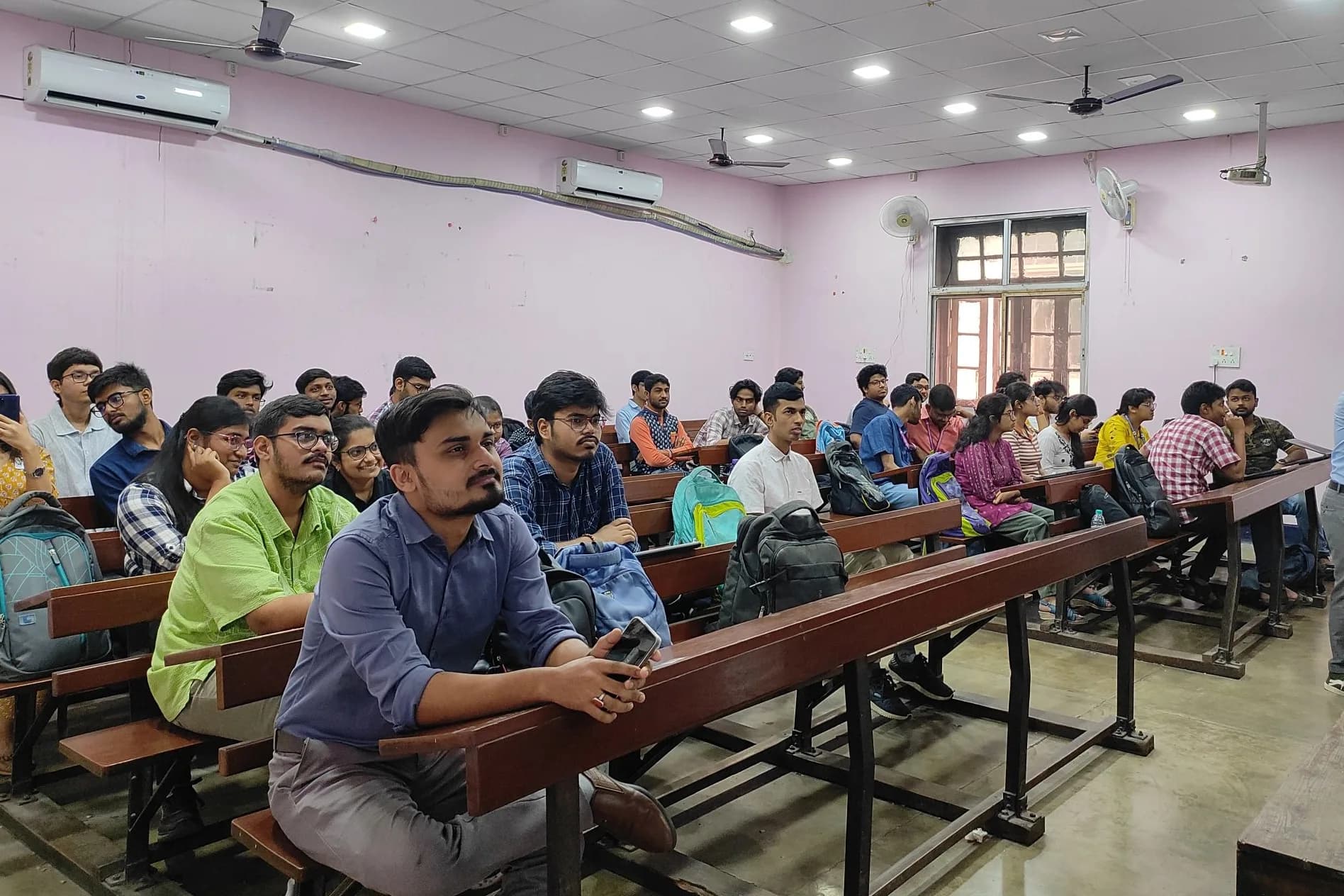 Students at an Aeonix technical session