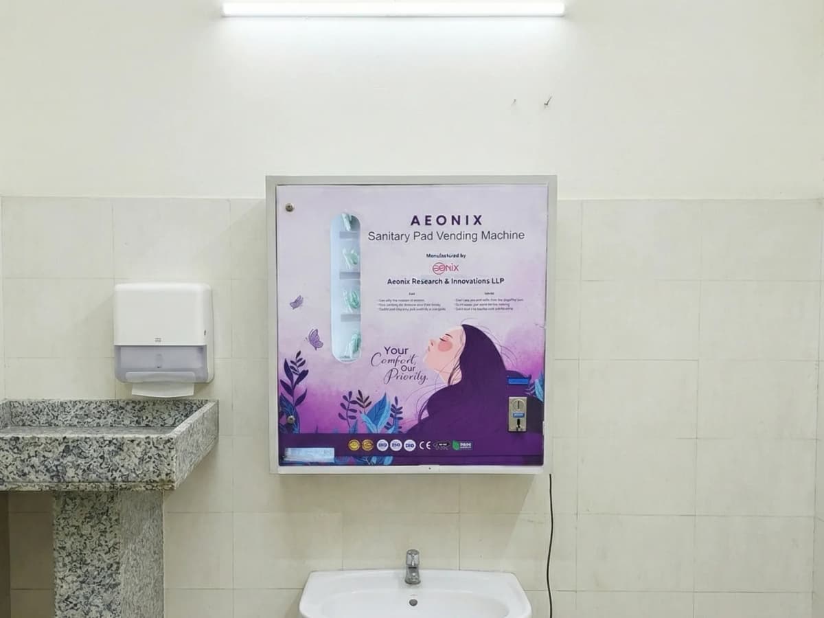 IoT Based Sanitary Pad Vending Machine & Incinerator 1