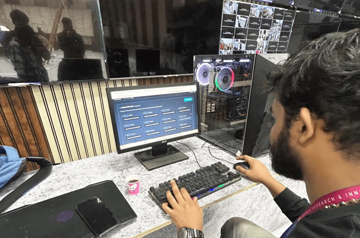 AI Sanitation Monitoring at Gangasagar Mela - Image 1