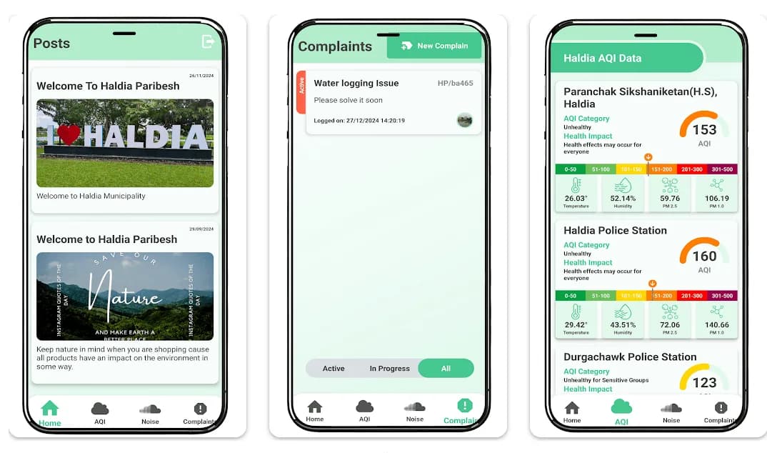 Haldia Paribesh App 1